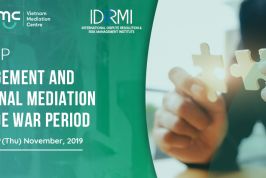 [HCMC] Workshop on Risk management and international Mediation in the trade war period