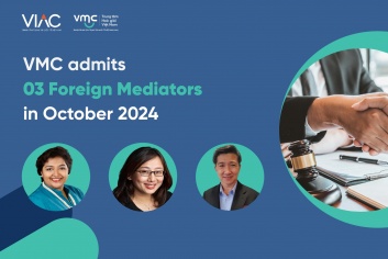 [News] VMC admits 03 New Mediators to List of Mediators, October 2024 
