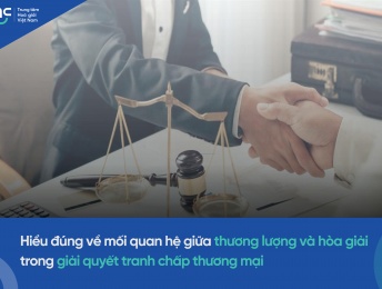 Hiểu đúng về mối quan hệ giữa thương lượng và hòa giải trong giải quyết tranh chấp thương mại