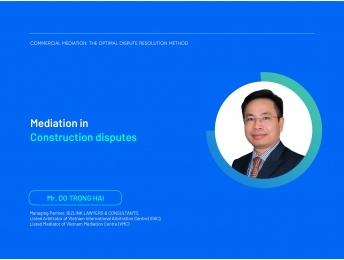 Mediation in construction disputes 