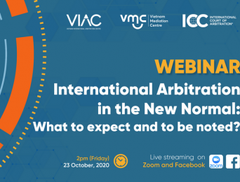 Webinar on International Arbitration in the new normal – What to expect and to be noted?