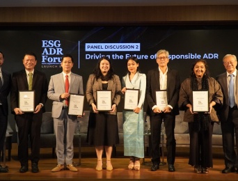 [News] Representative of Vietnam Mediation Centre (VMC) attended the ESG ADR Forum Launch Event on December 12th, 2024