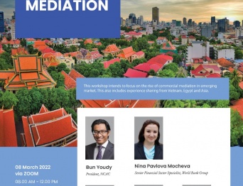 [ONLINE WORKSHOP] BENEFITS OF RESOLVING COMMERCIAL DISPUTES THROUGH MEDIATION]