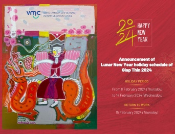 Announcement of Lunar New Year holiday schedule of Giap Thin 2024