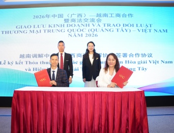 [TIN TỨC] VMC thúc đẩy hợp tác Quảng Tây – Việt Nam và chia sẻ pháp lý đầu tư tại hội thảo Giao lưu Kinh doanh và Trao đổi Luật Thương mại Trung Quốc - Việt Nam