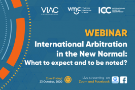 Webinar on International Arbitration in the new normal – What to expect and to be noted?